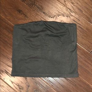 American Eagle Olive Green Tube Top